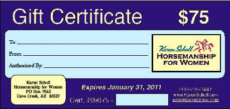 Gift Certificate